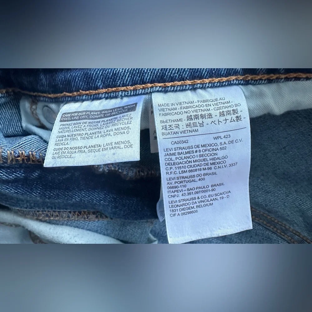 Levi's Men's 505 Regular Fit Stretch‎ Jeans 34x30